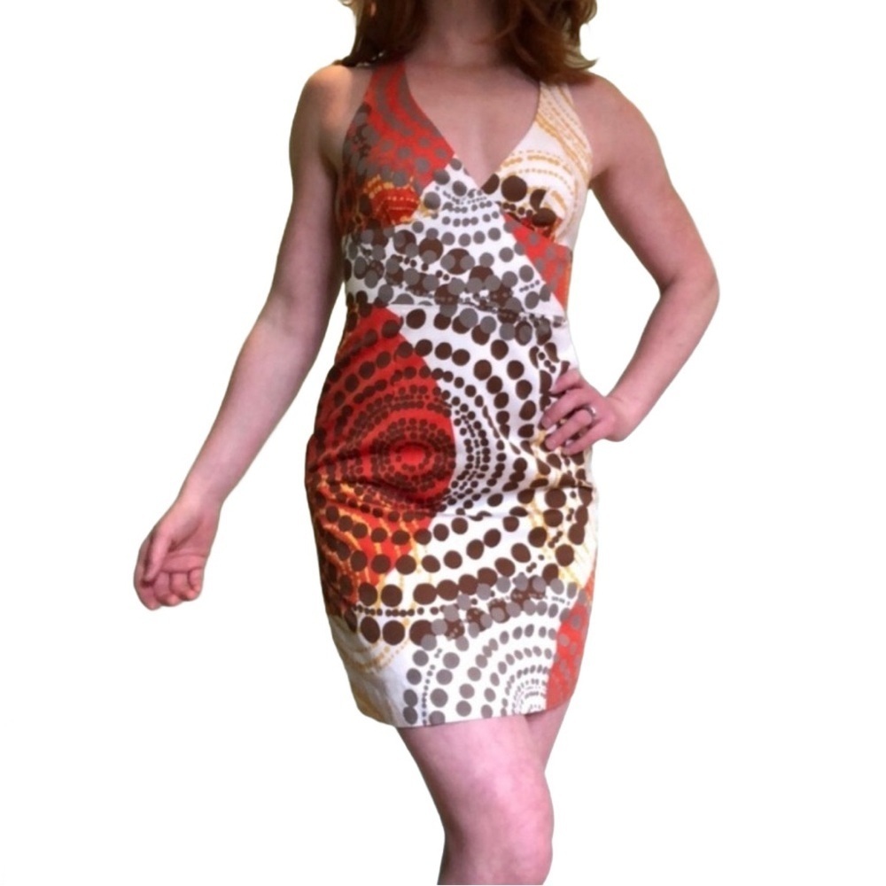 TRINA TURK Abstract Print Dress